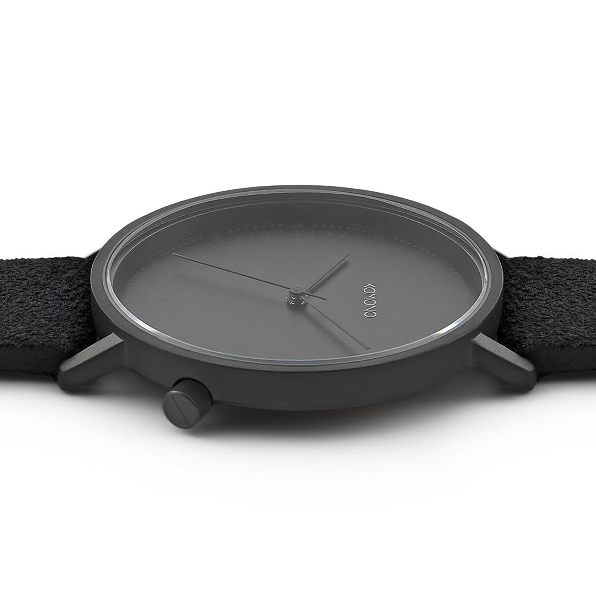 Lewis | Black Suede – The Watch Library